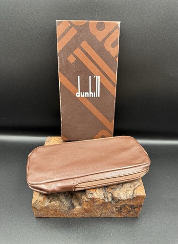 Vintage dunhill brown leather - brown,