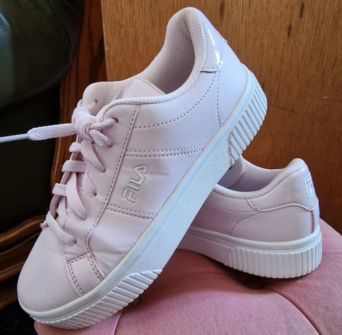 Fila panache pink trainers - pink,