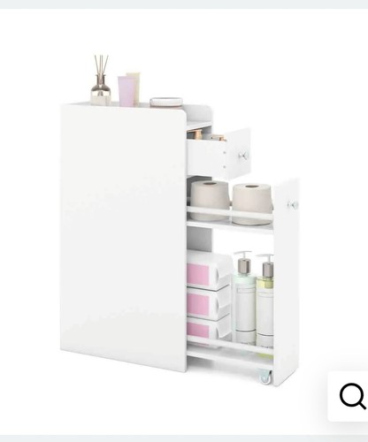 Slim bathroom storage cabinet - slim,