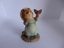 BORDER FINE ARTS BEATRIX POTTER MINI FIGURE 'TOM KITTEN' WITH BUTTERFLY