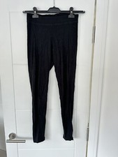Women’s pink Victoria secret black Full Length Ankle leggings size small UK 8
