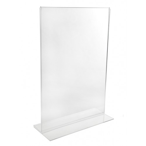 Acrylic double sided menu - a5,