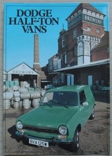 DODGE HALF TON VANS Sales