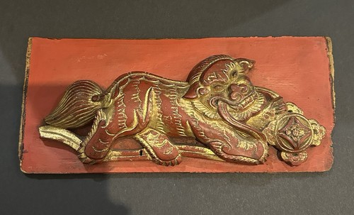 Vintage chinese wood carving - vintage,