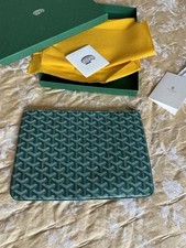 Goyard Senat MM Pouch Green