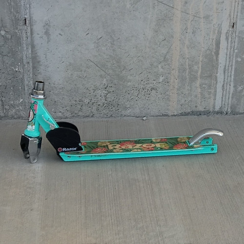 Razor teal folding - razor, kick