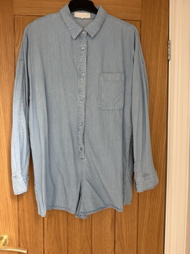 Zara soft light denim long - zara,