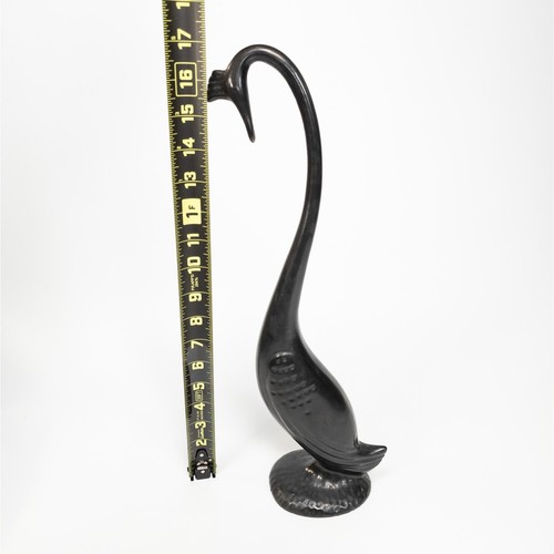Crested black swan - 17",