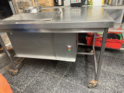 Chicken breading table - chicken,