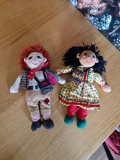 Rosie & Jim Soft Toy Dolls Set