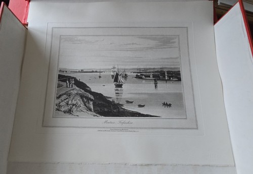 Montrose forfarshire aquatint - forfarshire,