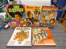 Music Star 74 75, Tony Blackburn 1968, Fab 208 1971 And 1972. 5 Annual Set.