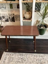 Vintage Mid Century Formica Coffee Table Dansette Legs
