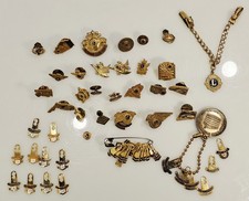 Vintage Lions Club Pin Lot 60s