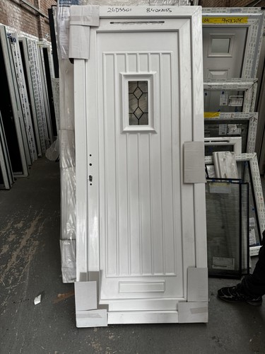 New inward opening - new, white