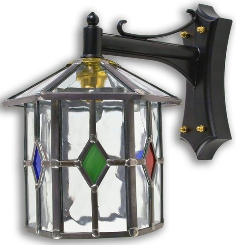 Leaded lantern outdoor wall - leaded,