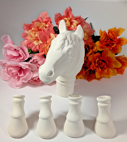 Rare horse doll set - horse, &
