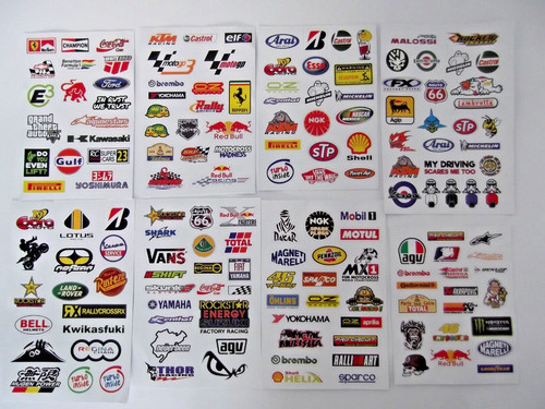 160 small stickers car - stickers,