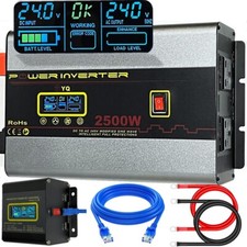 YQ Power Inverter 24V to 240V
