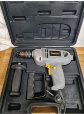 Power G 230V Grey Corded Electrical Drill With Carry Case (Tested) 