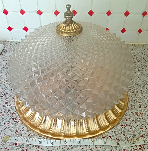 Clear glass dome ceiling - clear,