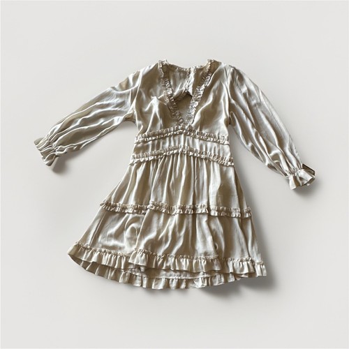 Womens ivory ruffle - ruffle, tiered