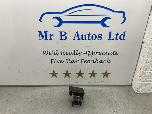Citroen ds3 abs pump control - ds3,