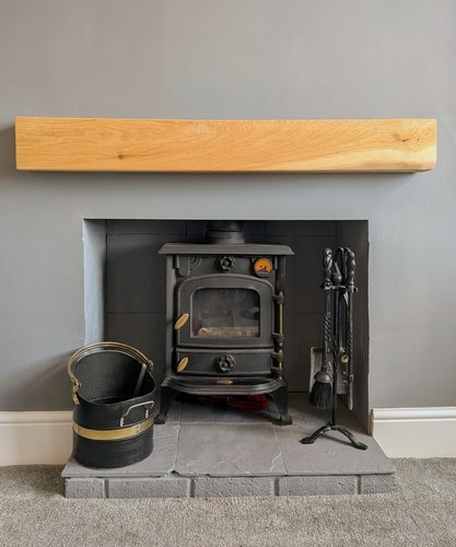 Solid oak floating - floating, beam