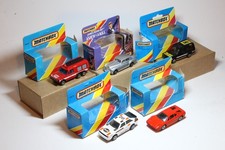 Matchbox Superfast Blue Box x5 Job Lot Ferrari, Audi Quattro, Carmichael, Rolls