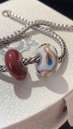Trollbeads ooak opaque - trollbeads,