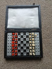 Jaques mini chess set wooden - mini,