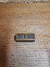 Vintage Klg Spark Plug Tin Can
