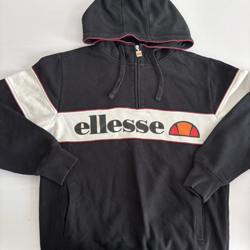 Ellesse fibreno black - black, zip