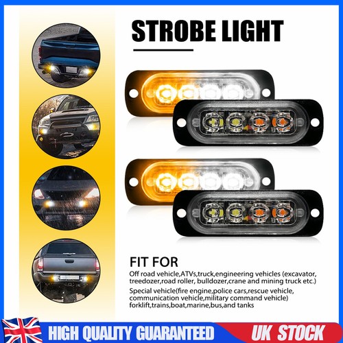 4led amber white recovery - 4led, amber&white