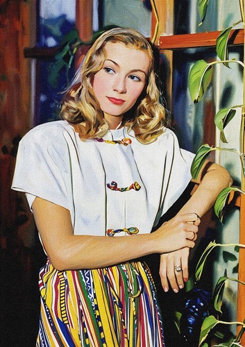 Veronica lake unique oils - lake,