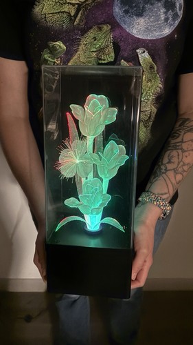 Vintage fiber optic - fiber, flower