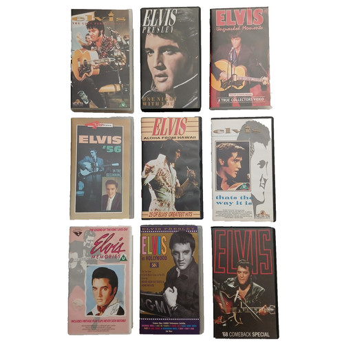 Elvis presley various - various, vhs
