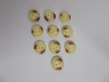 10 x Aran Buttons Approx 16mm