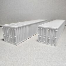2x 40ft Shipping Container (Various Scales & Colours) MODEL SCENERY