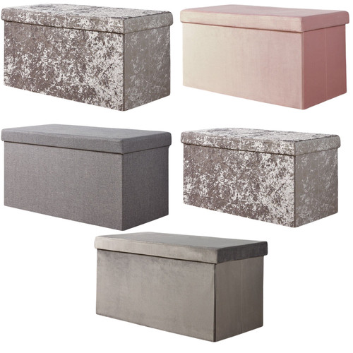 Folding ottoman chest solid - folding,