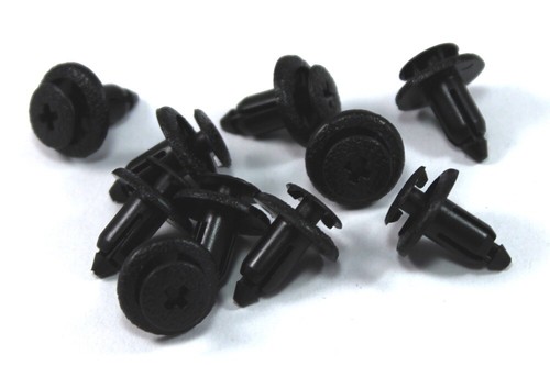 Honda black plastic scrivet - honda,