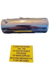 48 MM CHROME EXHAUST TRIM (Rolled Straight CUT End )