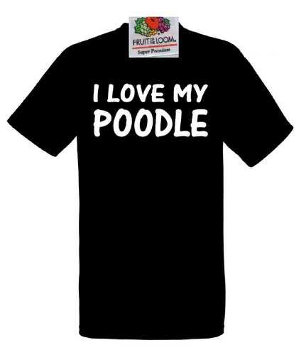 Shirt dog poodle - t,