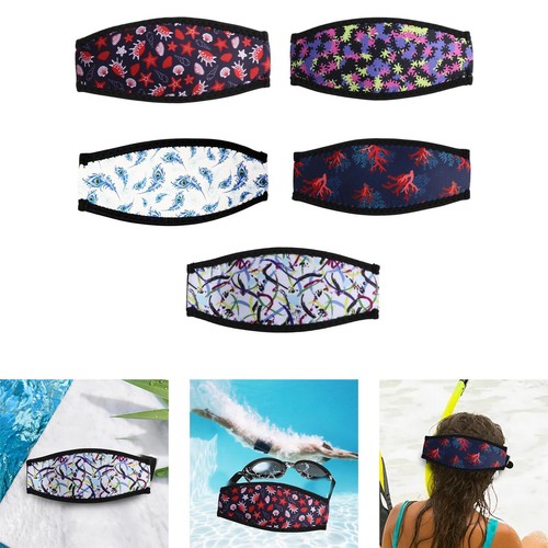 Diving mask strap - mask, reusable