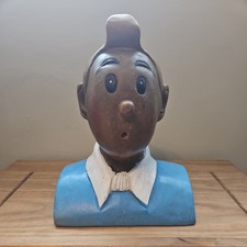 Rare Tintin  Bust Large Model