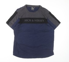 Beck & Hersey Men's Blue