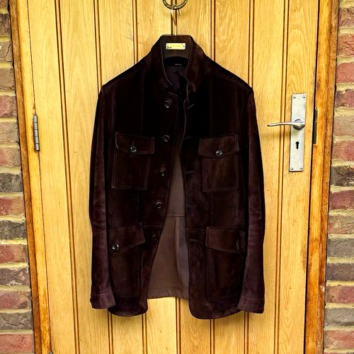 Tom ford dark - brown, suede