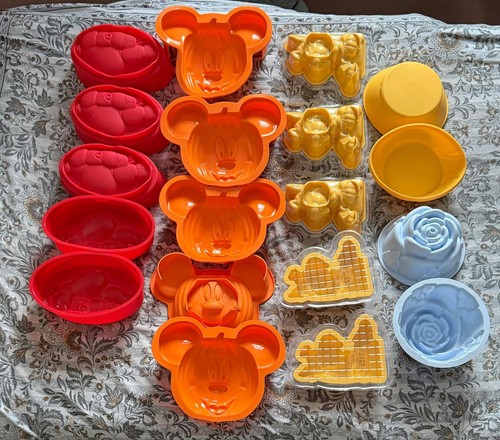 Large assorted silicone cake - large,
