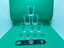 Jack Daniels Old Number 7 Tennessee Whiskey Set 10 Cider Tasting Tester Shots