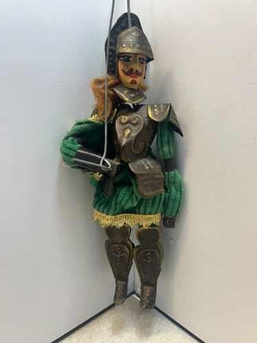 Vintage knight marionette - knight,